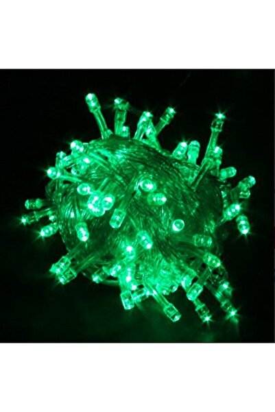 NO NAME Liğtex Led Yılbaşı Süsü 10w 230v Yeşil 10m Ek Aparatlı Fişli