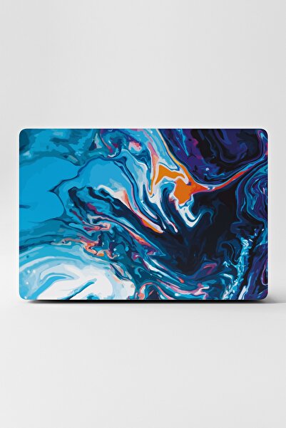 TUGİBU Derin Mavi Laptop Notebook Macbook Sticker Kaplama