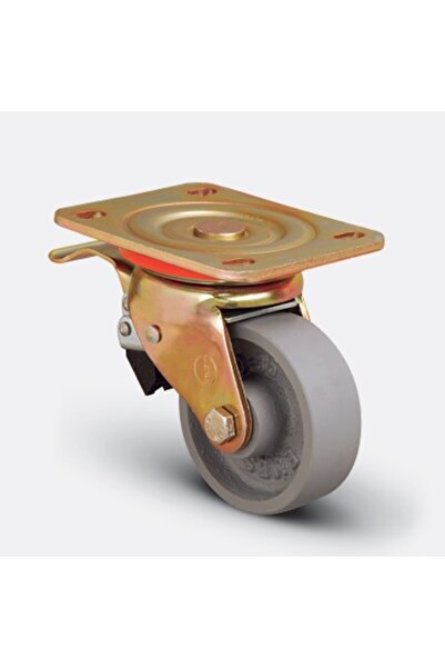 Emes 55 lik Frenli Teker Döküm Ağır Yük Tekeri Sanayi Tip