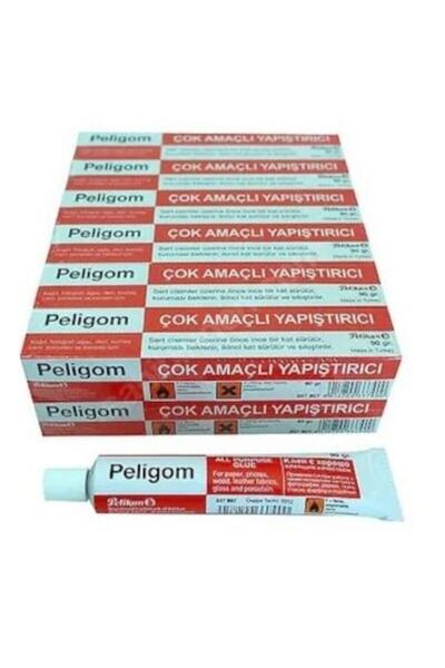 Pelikan 90 Gr Solventli Sıvı Yapışırıtcı 12'li Paket