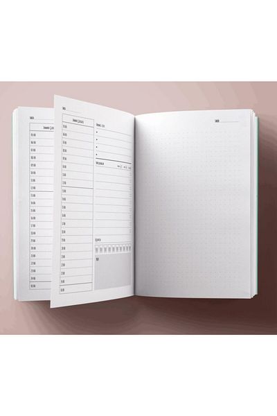 Halk Kitabevi Untimely Activity Agenda and Planning Notebook - Cheerful Animals