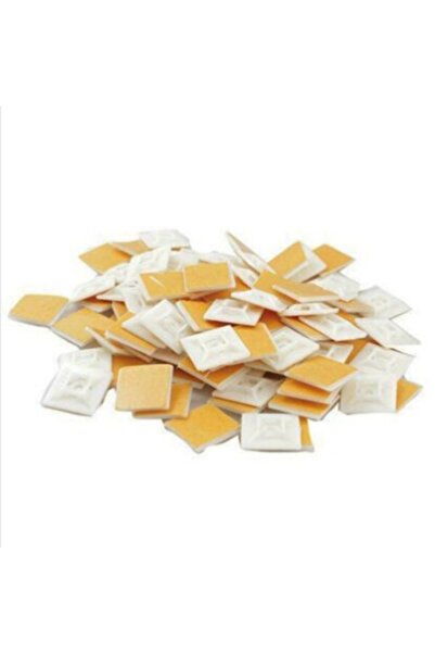 Çetsan Beyaz Yapışkanlı Kroşe 100 Adet 28x28