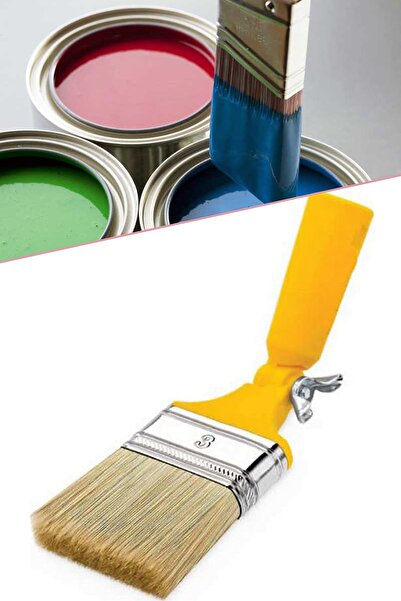 Mobee Boyner Robot Fırça Ayarlanabilir Kestirme Boya Fırçası No: 3 Duvar Kenarları Için Pratik 1410