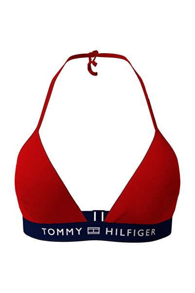 Tommy Hilfiger Bikinioberteil - Rot - Unifarben