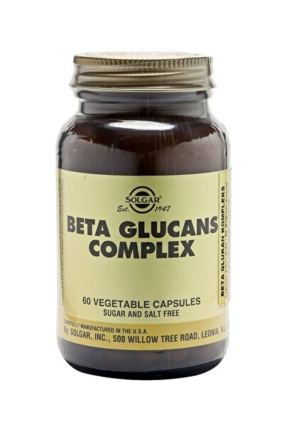 Solgar Beta Glucans Complex 60 Capsules