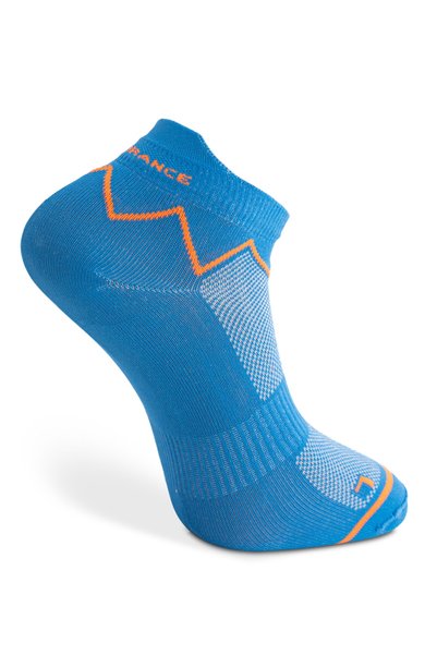 VİE ENDURANCE Unisex Mavi Düşük Kesim Koşu Çorabı
