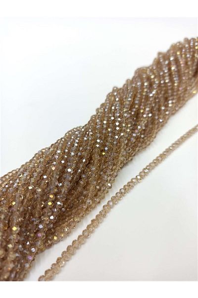 Hobigram Unisex Silver Crystal Beads 4 mm – Ειδικό σχέδιο, Αξεσουάρ, Ποιοτική Παραγωγή, Στυλ που τραβάει τα βλέμματα – Χάντρες