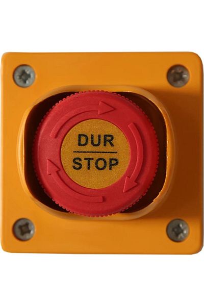 SINAIDER Boxed Mushroom Stop - Boxed Emergency Stop Button - Emergency Stop