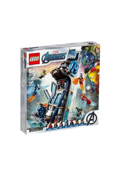 LEGO Marvel Avengers Movie 4 Avengers Kulesi Savaşı 76166