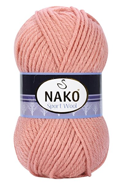 NAKO Sport Wool Kalın El Örgü Ipi 2807 Bonsai Çiçeği