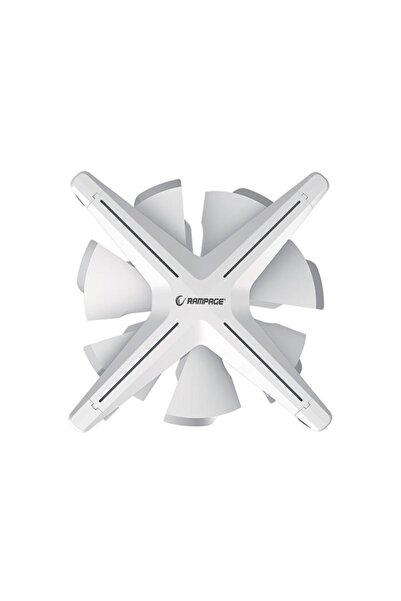 Rampage X12 Rgb Kit Rgb 1200rpm Beyaz Gaming Oyuncu Kasa Fan Kiti
