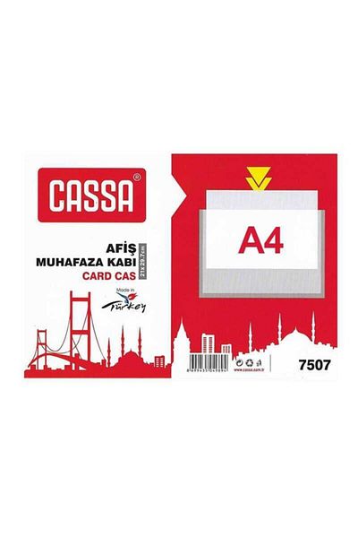 Cassa حاوية تخزين الملصقات A4 10 قطع