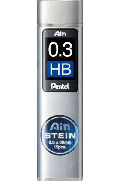 Pentel رأس عين شتاين هاي بوليمر 0.3 ملم N:hb 15 قطعة