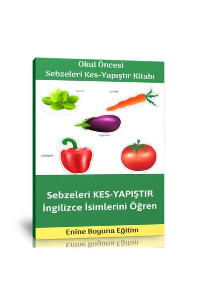 Enine Boyuna Eğitim كتاب نشاط قطع الخضار وصقها لمرحلة ما قبل المدرسة