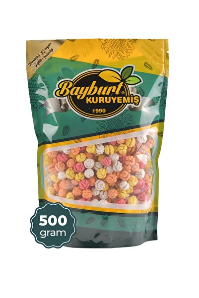 Bayburt Kuruyemiş Renkli Leblebi Şekeri 500 gr