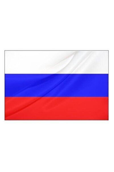 Rekbay Rusya Ülke Bayrağı 1.sınıf Parlak Kumaş 50x75 cm