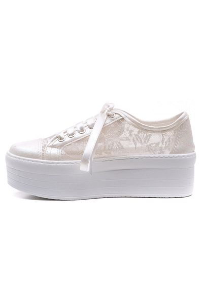 Ayakkabı Tutkusu Stilo ® 6cm Bridal Shoes with Lace Detail Very Stylish and Light