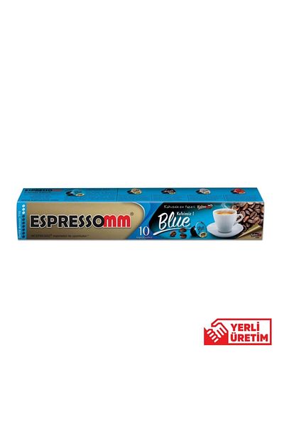 ESPRESSOMM Nespresso Compatible Blue Capsule Coffee - Decaf! (10 PCS)