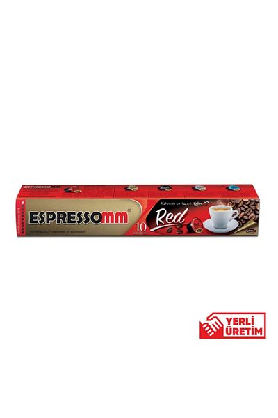 ESPRESSOMM Nespresso Compatible Red Capsule Coffee (10 PCS)