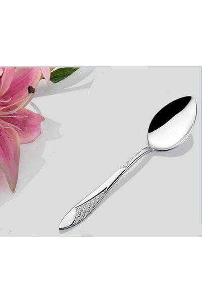 İNTER CELİK Inter Steel Mesh Model 12 Pack Teaspoons