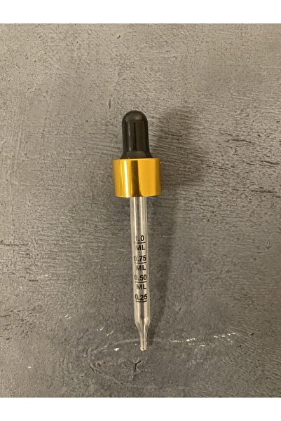 parlakcam Dereceli Damlalık Gold\siyah Başlıklı Cam 100ml