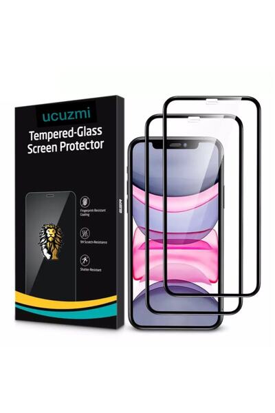 ucuzmi 2 Adet Iphone 12 12pro Kırılmaz Cam 5d 6d 7d V Pro Serisi Anti-dust Cu...