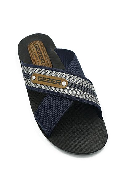 GEZER Men's Rope Slippers Street Summer Street-House Slippers 10489