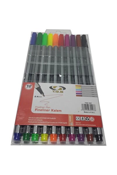 Generic Brand مجموعة TGB Fineliner مكونة من 10 قطع TGB-1907
