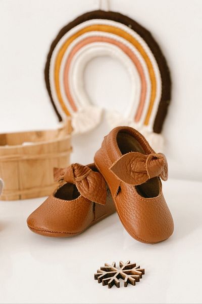 Li Puna Baby Girl Luz Tan Anatomical Sole First Step Shoes - Luz-04
