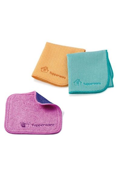 Tupperware Microfiber Cloth Set