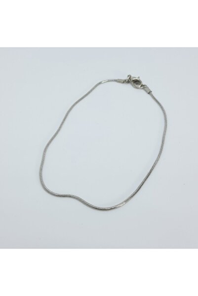 fullcontrol Tilki Kuyruğu Gümüş Renk Erkek Bileklik Künye