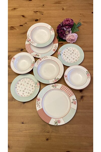 Ezem Prs 107 Green Dinner Set