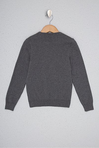 U.S. Polo Assn. Gray Boy's Knitwear Sweater