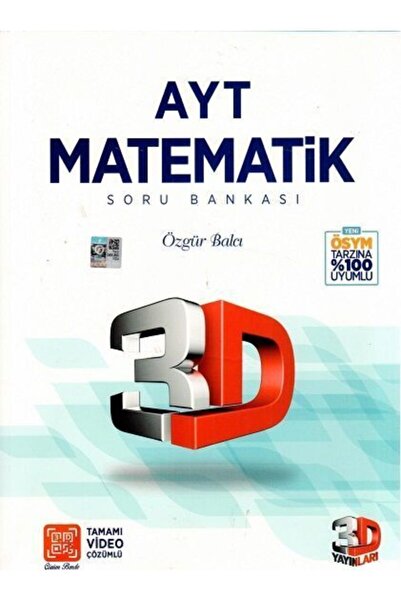 3D Yayınları Çözüm 3d Ayt Matematik Soru Bankası