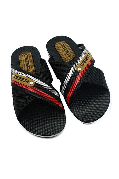 GEZER Men's Rope Slippers Street Summer Street-House Slippers 10489
