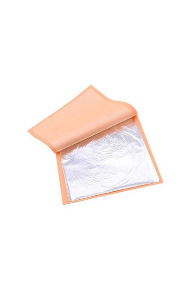 Rich Silver (Silver) Leaf Foil 25pcs (16x16)