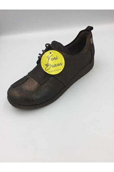 Mammamia Women's Copper Glitter Casual Shoes-D18ka 225