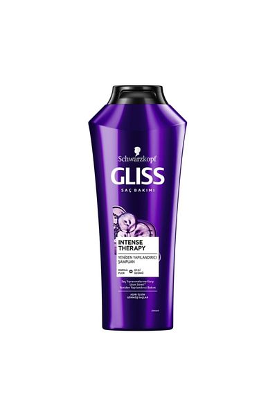 Gliss 500ml "Intense Therapy" Restructuring Shampoo - 3 Pieces