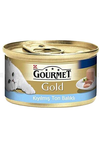 Gourmet Gourmet Gold Kıyılmış Ton Balıklı 85g 24 Adet