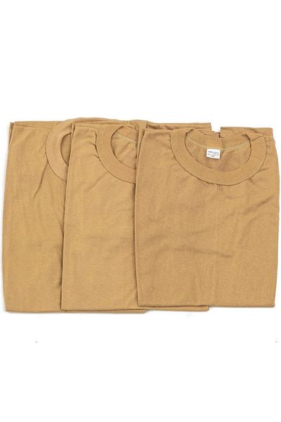 özmertaskerimalzeme Military Undershirt New Type Khaki Color 3 Pieces