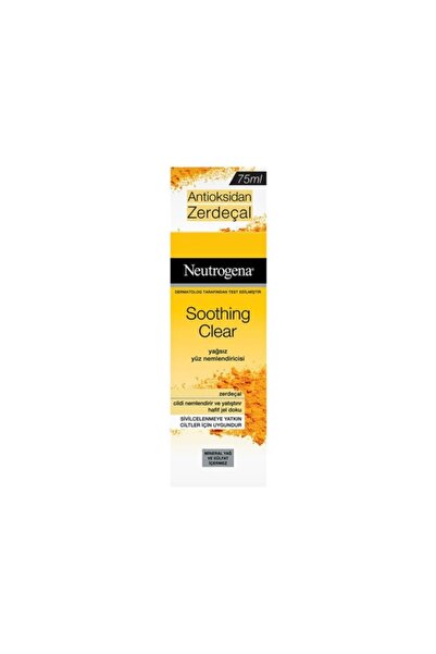 Neutrogena Soothing Clear Yağsız Yüz  Nemlendirici Krem 75ml