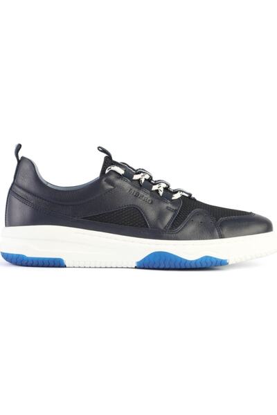 Libero حذاء رجالي كاجوال من الجلد باللون الأزرق الداكن 1018