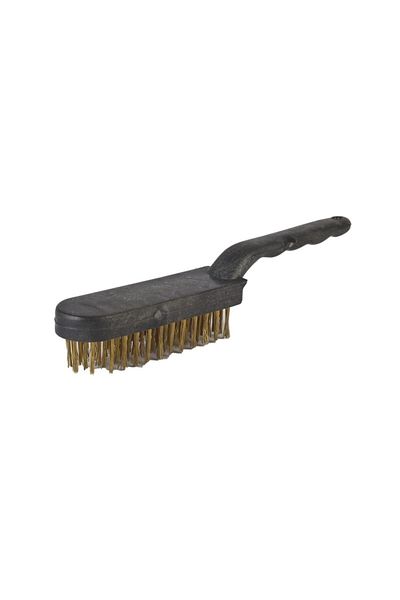 NALBUR BABA Steel Wire Brush with Plastic Handle Size 5