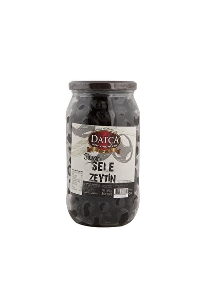 Datça Köy Ürünleri 1949 Datça Siyah Sele Zeytin 650 gr