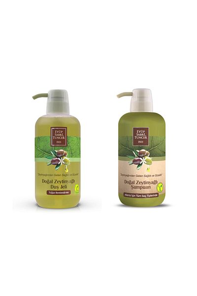 Eyüp Sabri Tuncer 600ml Natural Olive Oil Shampoo and Shower Gel