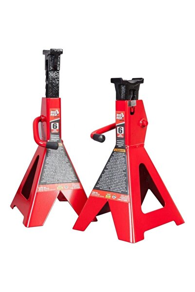 Bigred 6 Ton 4 Ayaklı Kriko Standı Araba Araç Sehpası 2 Adet T46001c