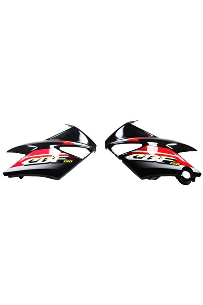 DELTAFORCE Honda Cbf 150 Depo Yan Granajı Siyah Takım Yeni Model