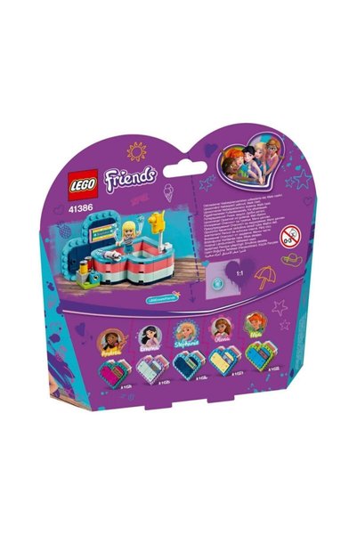 LEGO 41386 LEGO Friends Stephanie'nin Yaz Kalp Kutusu