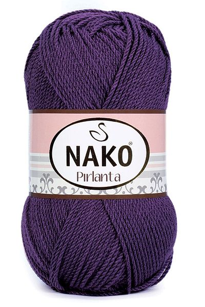 NAKO 60 Νήματα Πλεκτομηχανής Διαμάντι σε χρώμα δαμάσκηνο