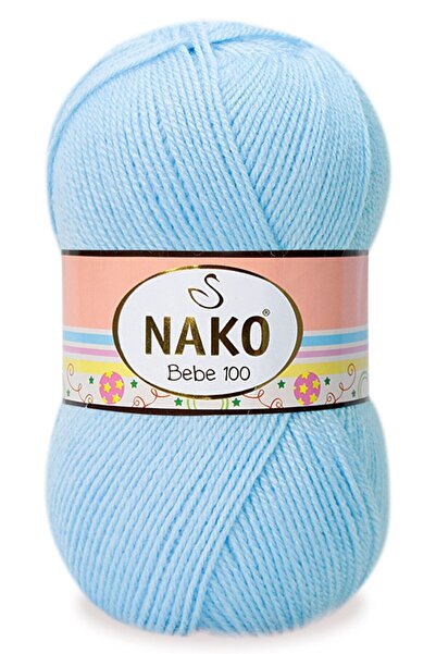 NAKO Baby 100 No:214 Horizon Blue I Millinery Basket